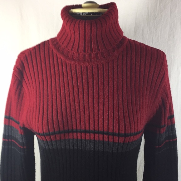 Langenls Turtleneck Pullover Sweater Size M - Picture 2 of 7